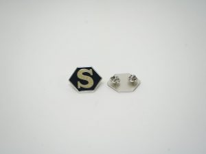 Enamel Collar patch "S"